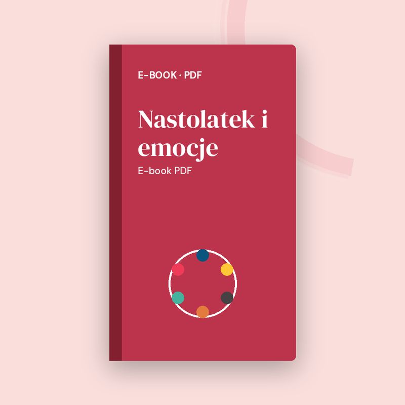 Nastolatek i emocje — e-book dla rodziców — okładka