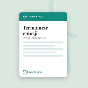 Termometr emocji — karty pracy